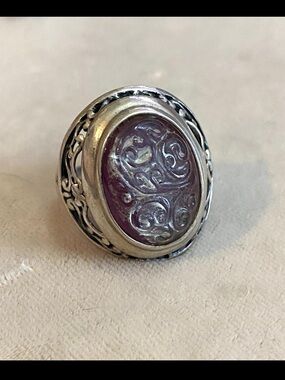 Carolyn Pollack Sterling Silver Ring Size 9